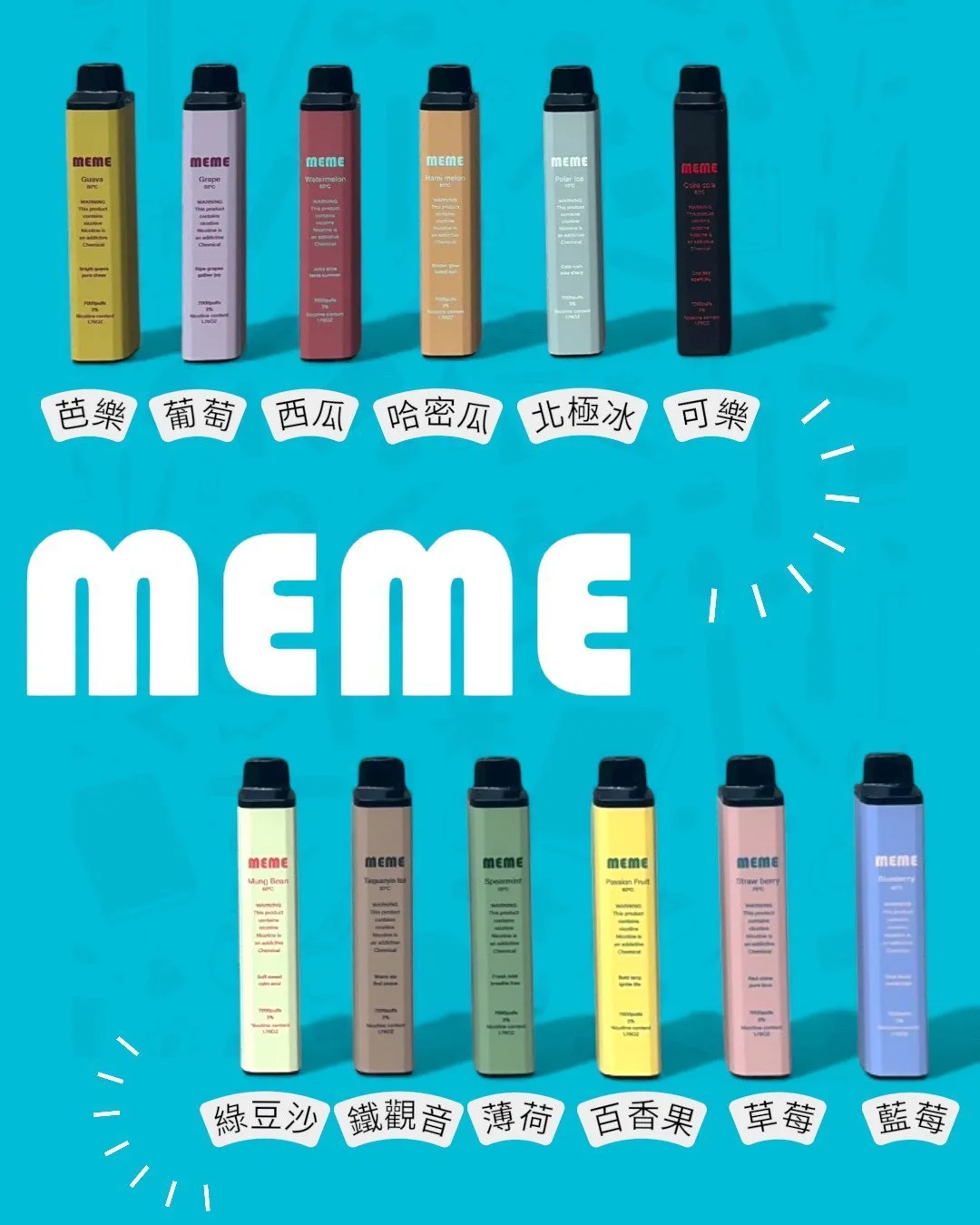 韓國MEME拋棄式 7000口 圖片 23